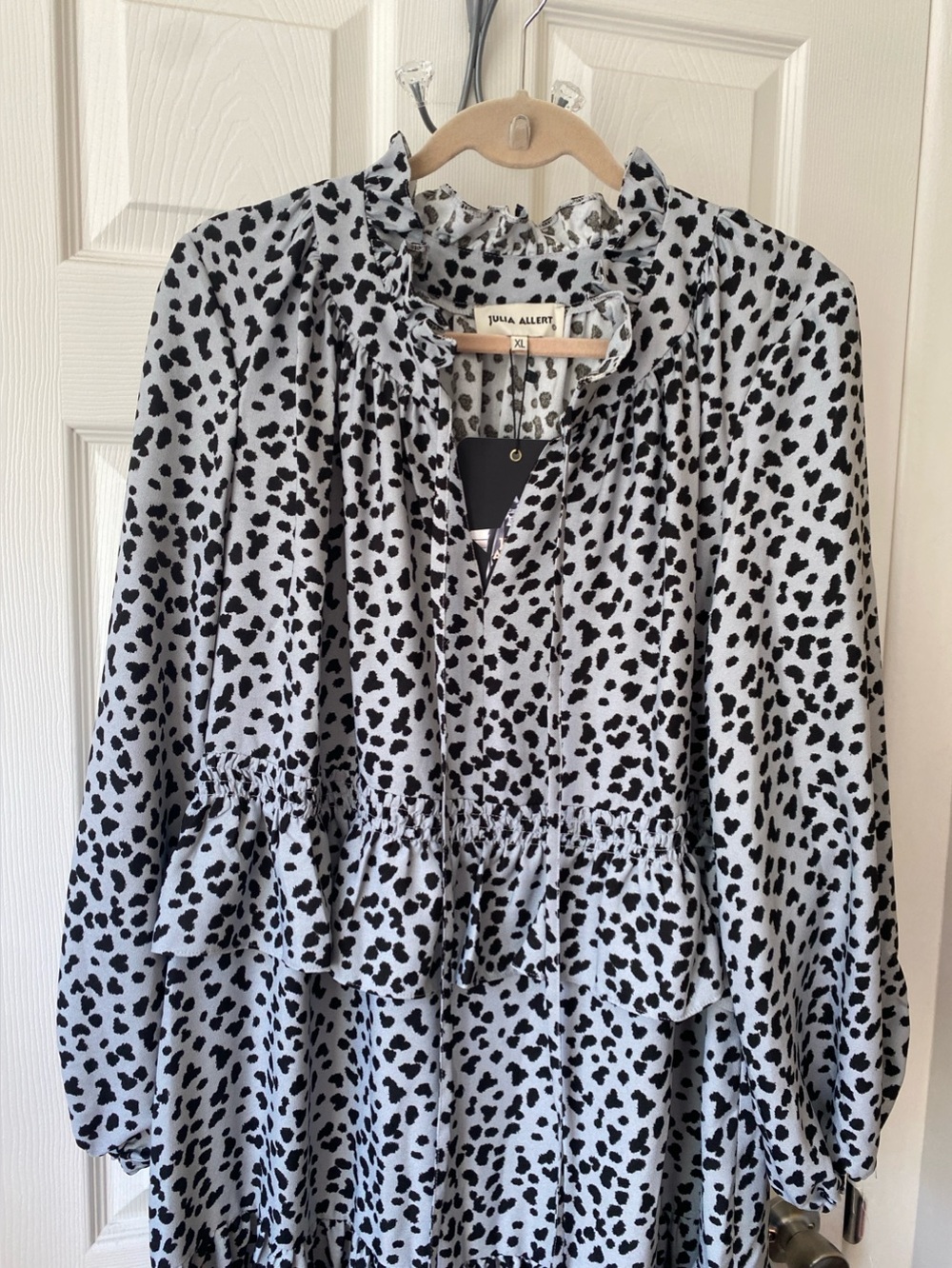 Julia Allert Speckled Tier Dress